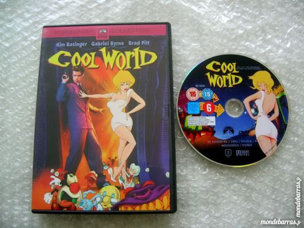 DVD COOL WORLD - Kim Basinger Brad Pitt - RARE 28 Nantes (44)