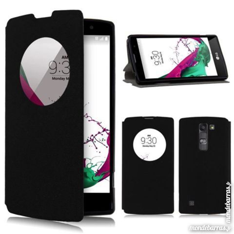 COQUE ETUI HOUSSE LG G4 C   NOIRE CIRCLE Noir 7 Saint-Sulpice-la-Pointe (81)