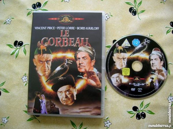 DVD LE CORBEAU - Vincent Price/Peter Lorre/Karloff 8 Nantes (44)