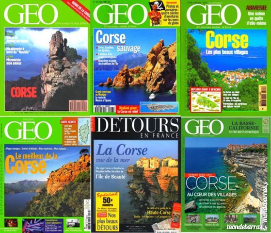 CORSE - g�o - HAUTE CORSE / les-livres-de-jac 17 Laon (02)