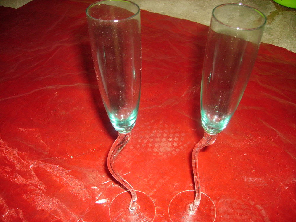 coupes � cocktail et fl�tes � champagne 0 Douarnenez (29)