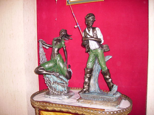 couple de p�cheurs 90 Bayonne (64)