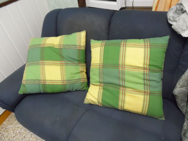 2 coussins oreillers 15 Cayeux-sur-Mer (80)