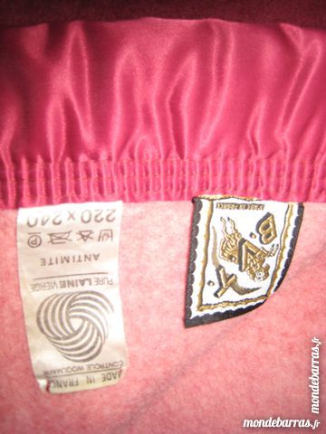 COUVERTURE PURE LAINE VIERGE 80 Les Rousses (39)