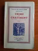 Crime Et Chatiment. Dostoievsky. 3 Tomes 36 75015 Paris 15