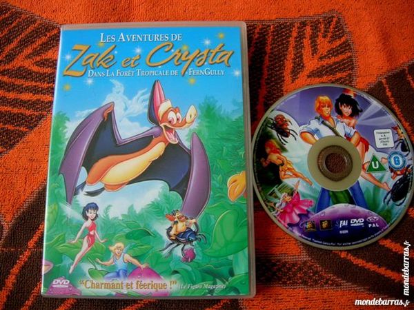 DVD ZAK ET CRYSTA Dans la for�t tropicale de Fern 7 Nantes (44)
