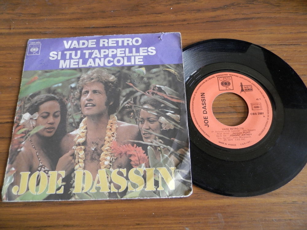 Dassin, Joe  -  Vade retro - si tu t'appelles m�lancolie 3 Paris 12 (75)