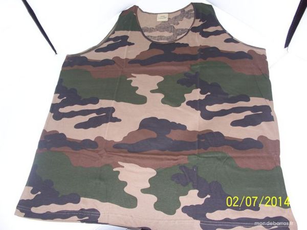 DEBARDEUR ARMEE FRANCAISE CAMOUFLAGE 10 Les �glisottes-et-Chalaures (33)