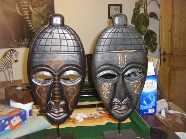 D�coration  africaine  6 Saint-Gen�s-de-Fronsac (33)