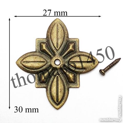 30 D�corations Coffre Pi�ces de M�tal Travaill� 10 Banvou (61)