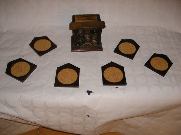 dessous de verres et leur rangement - rustiques 10 Sept�mes-les-Vallons (13)