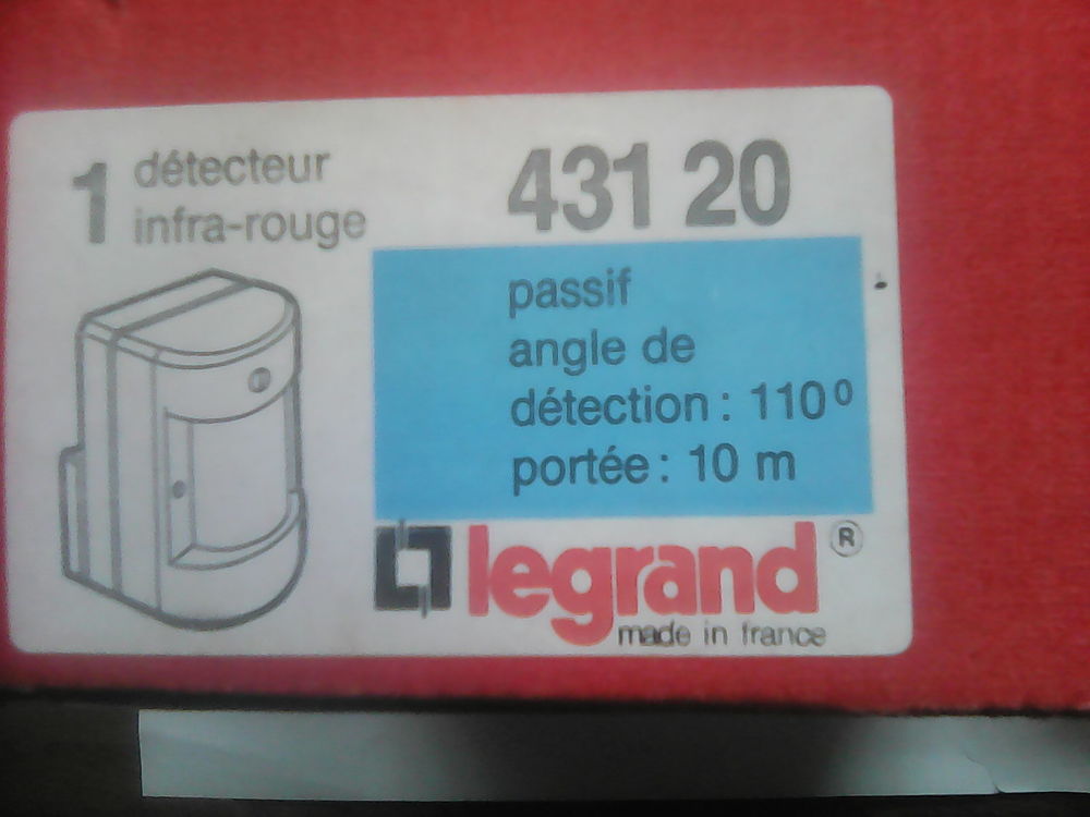 D�tecteur Legrand infrarouge pour alarme . 20 Noyelles-l�s-Vermelles (62)