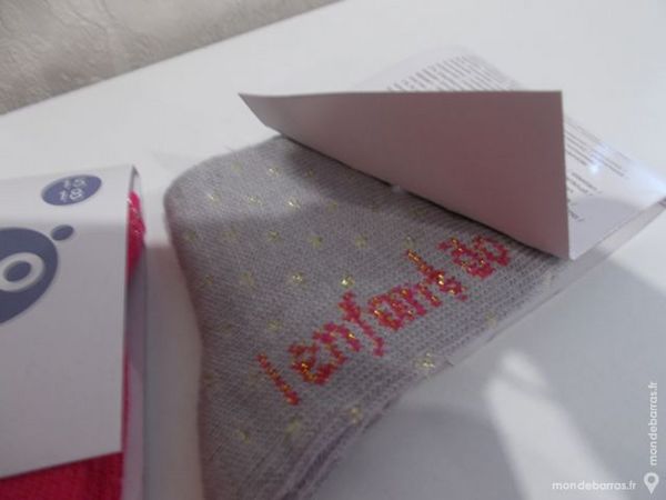 DEUX PAIRES CHAUSSETTES NEUVES L'ENFANT DO 15-18 4 Sarreguemines (57)