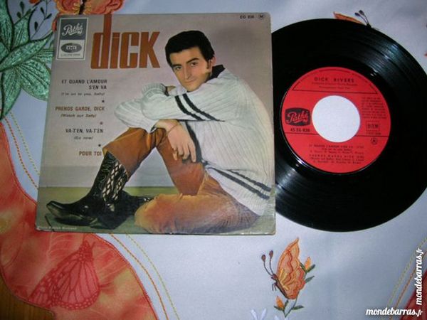 EP DICK RIVERS Quand l'amour s'en va 19 Nantes (44)