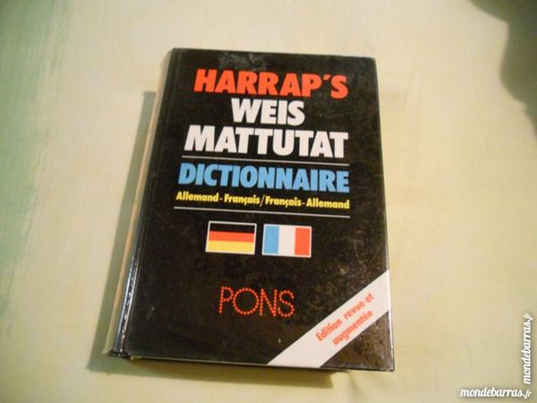 DICTIONNAIRE HARRAP S ALLEMAND FRANCAIS 10 Laboulb�ne (81)
