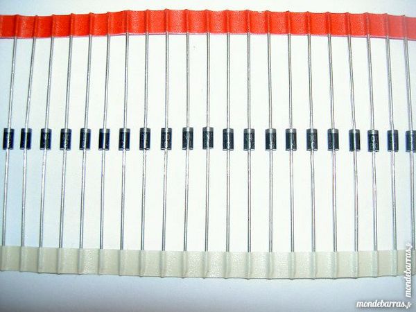 100 Diodes de redressement 1N4001. 5 Fournet-Blancheroche (25)