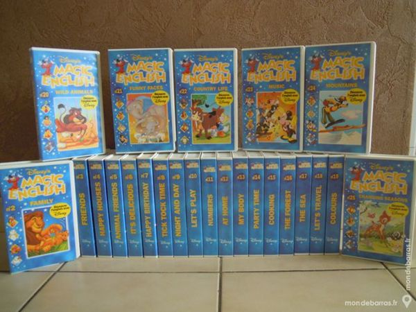 DISNEY cassettes vid�o anglais 20 Chamb�ry (73)