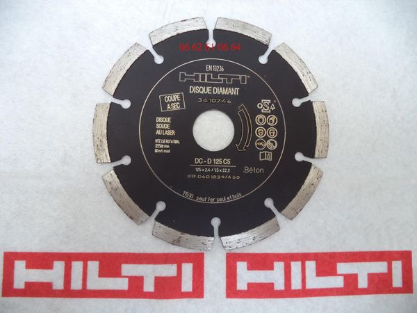 Disque diamant HILTI II 50 Cagnes-sur-Mer (06)