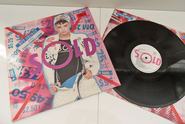 DISQUE PLATINE VINYLE VINTAGE HIFI BOY GEORGE  SOLD  33 rpm 17 Marseille 11 (13)