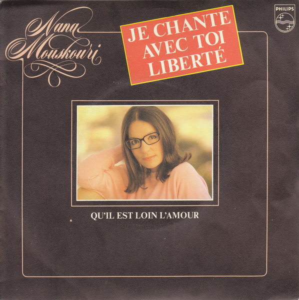 Disque 45 tours Nana Mouskouri - Je chante avec toi libert�
5 Aubin (12)