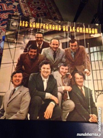 Disque vinyle les compagnons de la chanson 12 Yvetot (76)