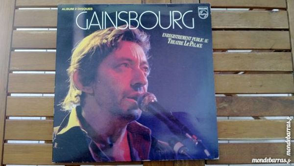 Disque vinyle 33 T GAINSBOURG double album 5 Craponne (69)