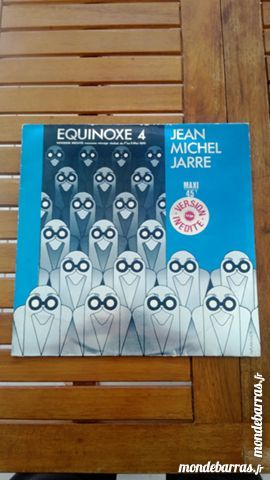 Disque vinyle Maxi 45 t �QUINOXE  4 J M JARRE 4 Craponne (69)