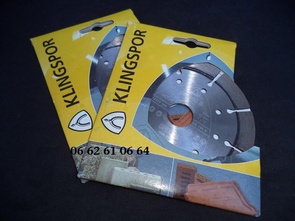 2 Disques diamant 125 mm 40 Cagnes-sur-Mer (06)