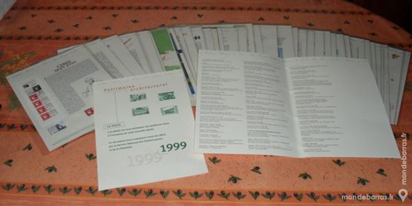 43 Documents Philat�liques Officiel 1999 130 Montreuil (93)