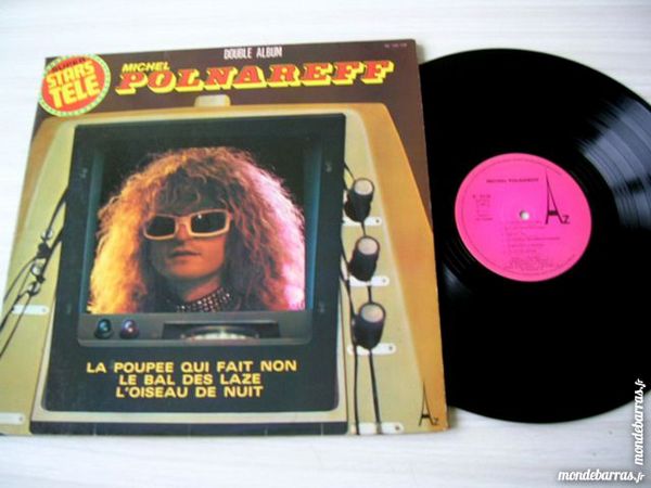 DOUBLE ALBUM MICHEL POLNAREFF Stars T�l� 15 Nantes (44)