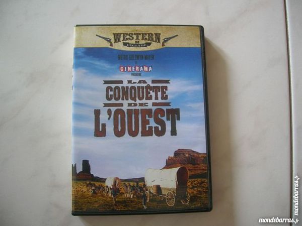 DOUBLE DVD LA CONQUETE DE L'OUEST - Western 11 Nantes (44)