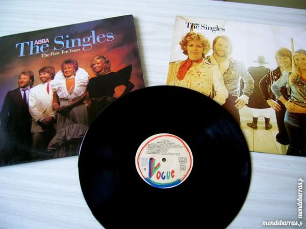 DOUBLE 33 TOURS ABBA The singles 22 Nantes (44)