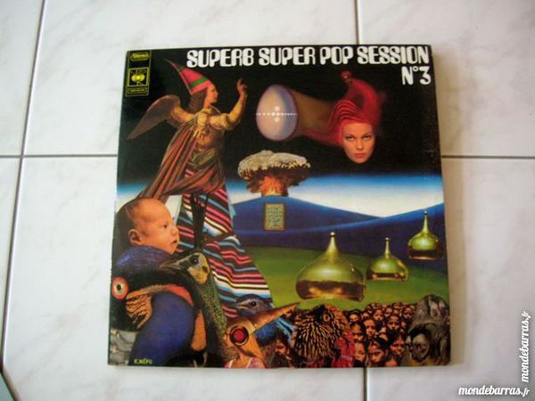 DOUBLE 33 TOURS SUPERB SUPER POP SESSION n� 3 14 Nantes (44)