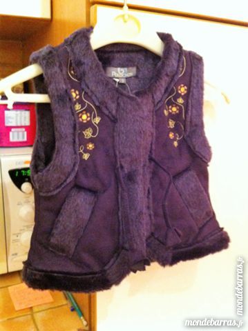 Doudoune POLONCHON brod�e, sans manche : 3ans(soh3 8 Saint-Vallier (71)