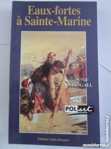 EAUX FORTES A SAINTE MARINE  policier  BARGAIN 3 Brest (29)