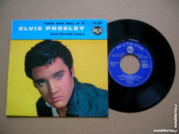 EP ELVIS PRESLEY Rock and roll N�3 - Original RCA 55 Nantes (44)