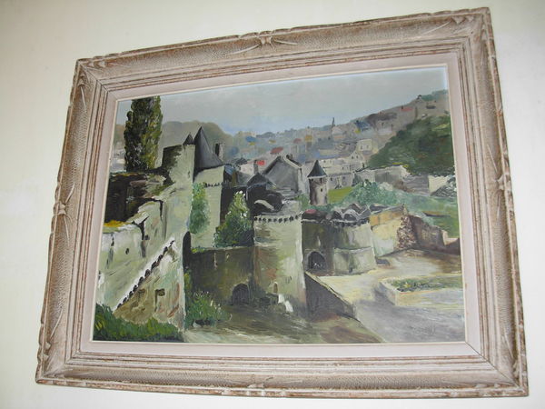 Encadrement de peinture sur toile 40 Boulogne-sur-Mer (62)