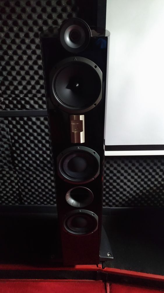 ENCEINTES TRIANGLE GENESE QUARTET ACAJOU 1300 Mions (69)