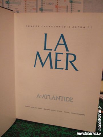 ENCYCLOPEDIE DE LA MER 500 Revin (08)