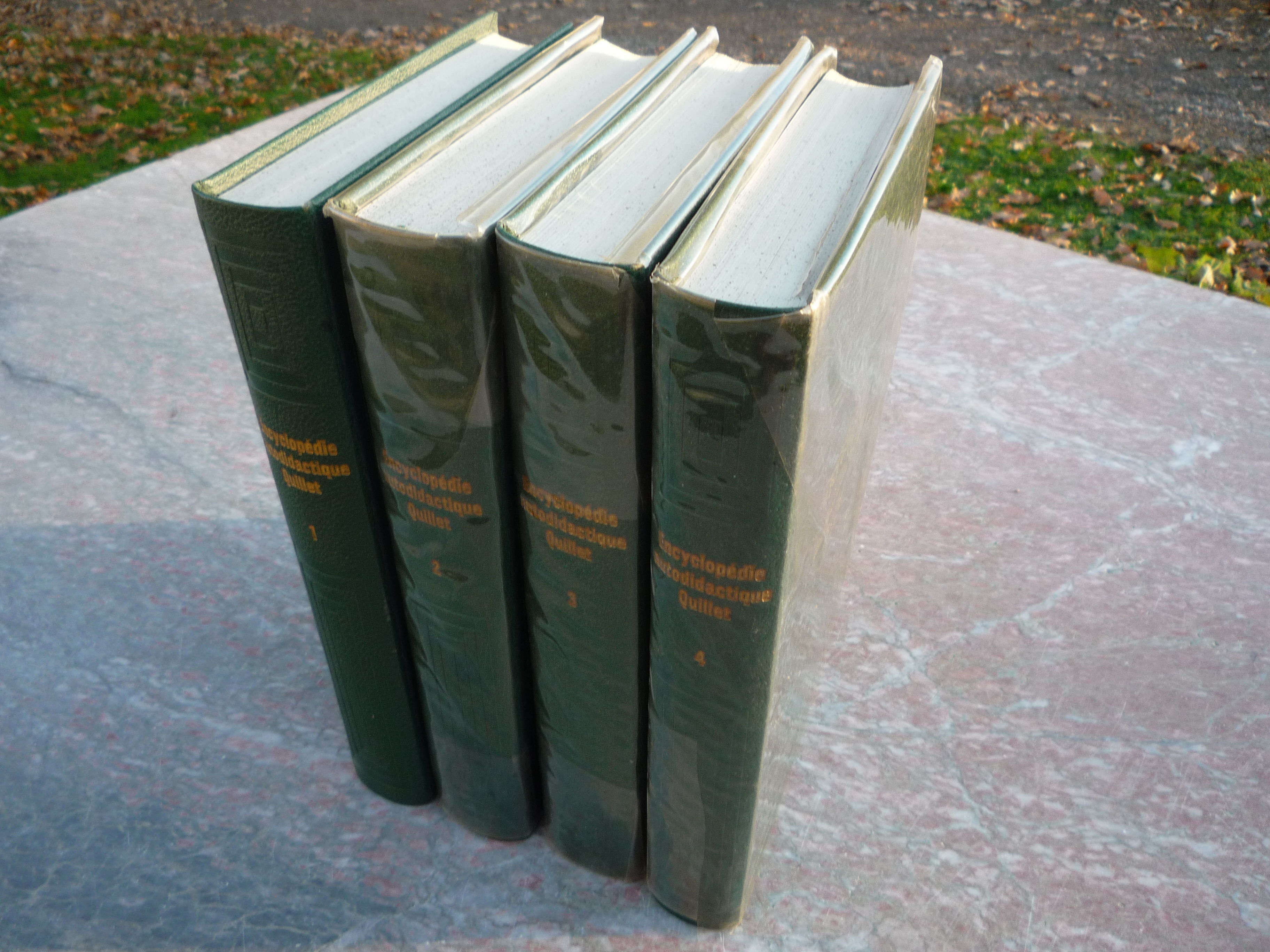Encyclop�dies Autodidacte Quillet 4 volumes 65 Castres (81)