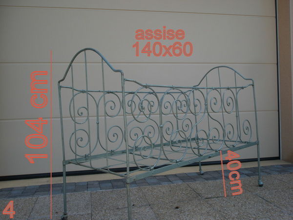 LIT enfant en  Ferronnerie ou D�coration 80 Bonnac-la-C�te (87)