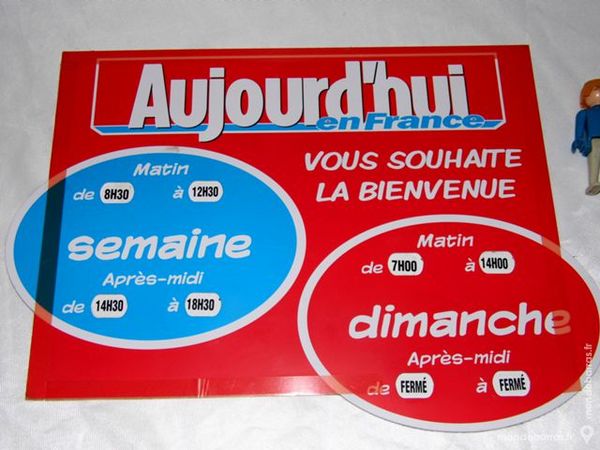 Enseigne publicit� plaque publicitaire vintage 15 Dunkerque (59)