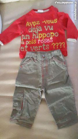 Ensemble pantalon tshirt en lin Pick Ouic 8 �vian-les-Bains (74)