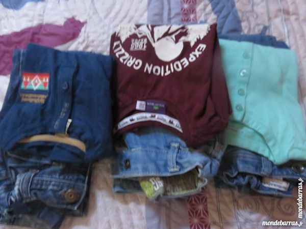 6 ensemble pantalons et tee-shirt gar�ons 40 Marseille 9 (13)