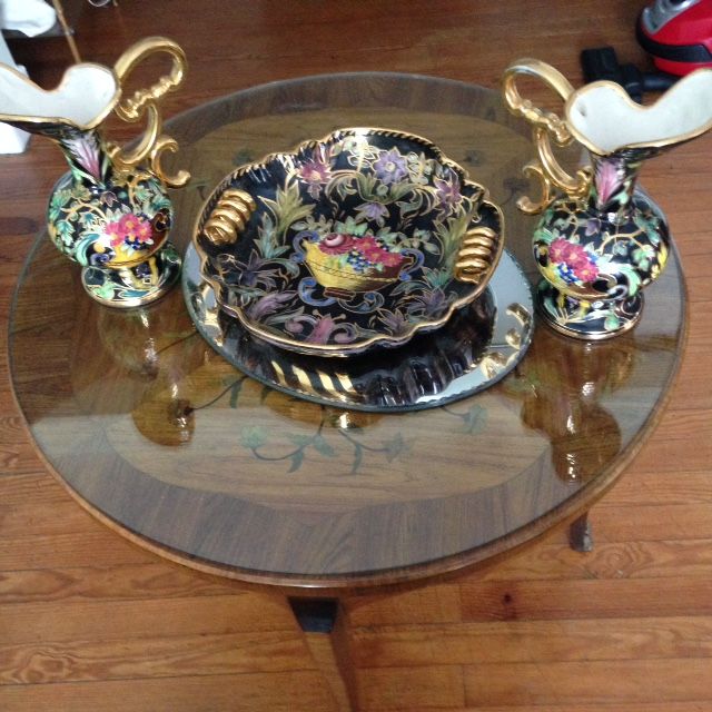 ensemble de vases et plat Vallauris 0 Saint-Loub�s (33)