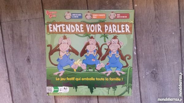 Entendre Voir Parler - jeu de soci�t� 8 Bordeaux (33)