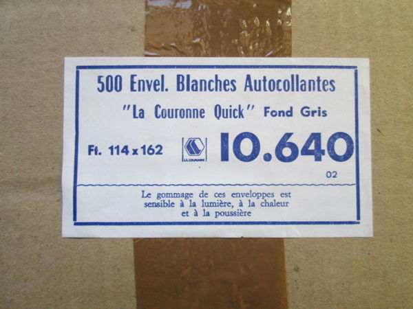 Enveloppes blanches autocollantes 5 Castres (81)