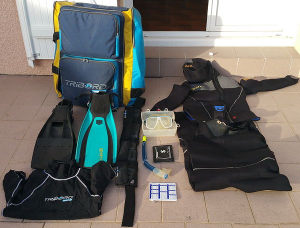 Equipement complet de plong�e 500 Sanguinet (40)