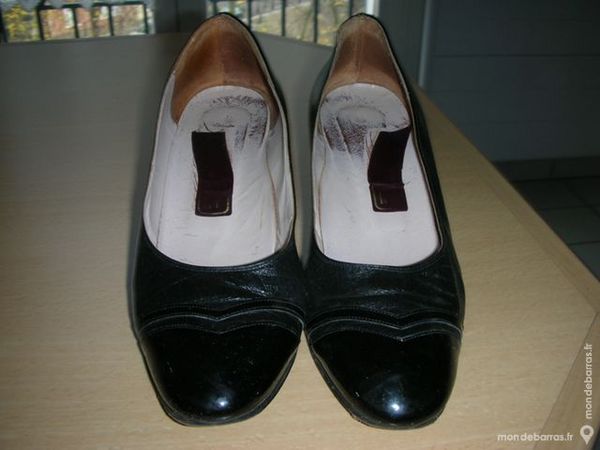 Escarpins cuir et verni 5 Thiais (94)