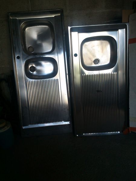 Evier inox neuf un 1,20 avec un bac et un 1.40 avec deux bac 40 Saint-Memmie (51)